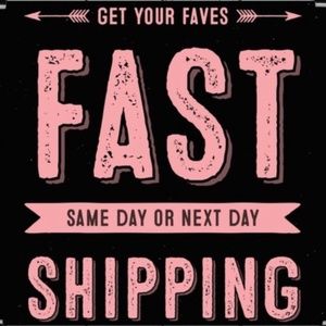 ! I DO FAST SHIPPING !